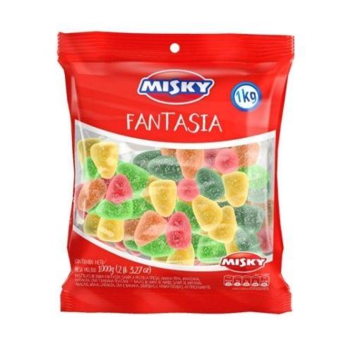 Gomitas MISKY Fantasía Frutal 1kg. (B 6u.)